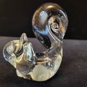 Crystal Squirrel Figurine 3.5x3x1.5